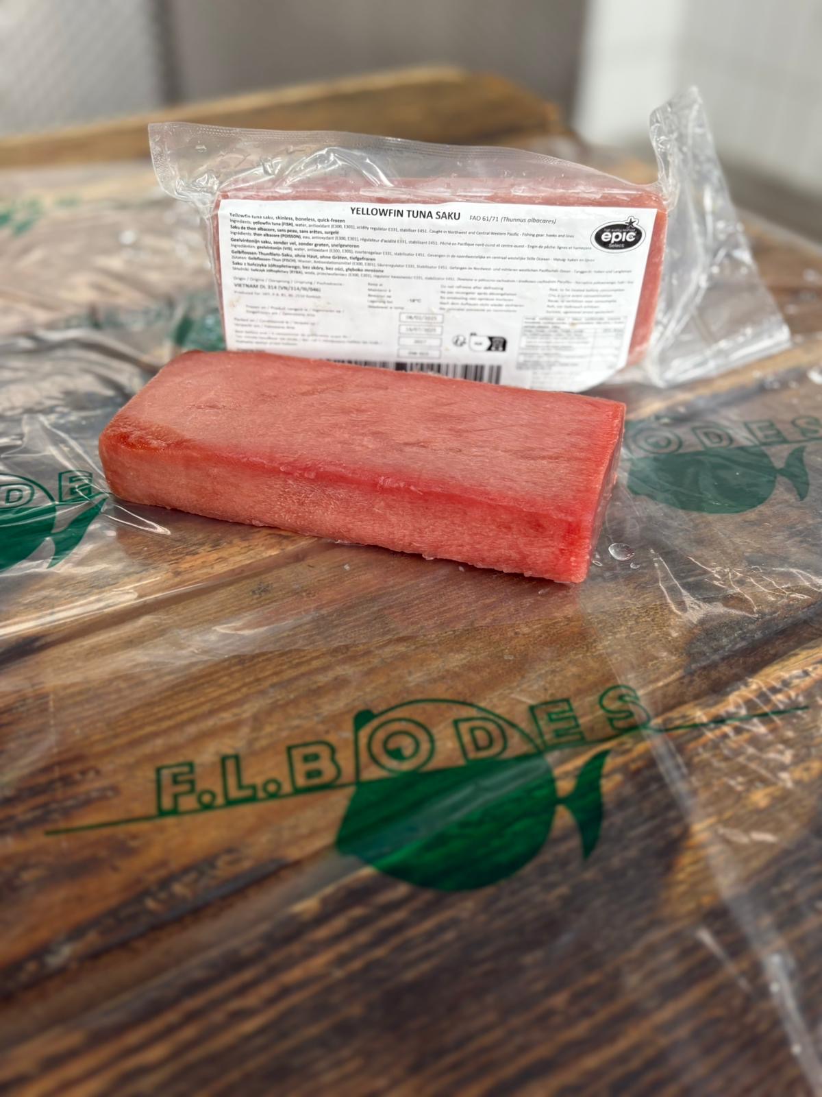 Thunfischfilet Sakublock 250 g TK Thunfischfilet Sakublock 250 g TK