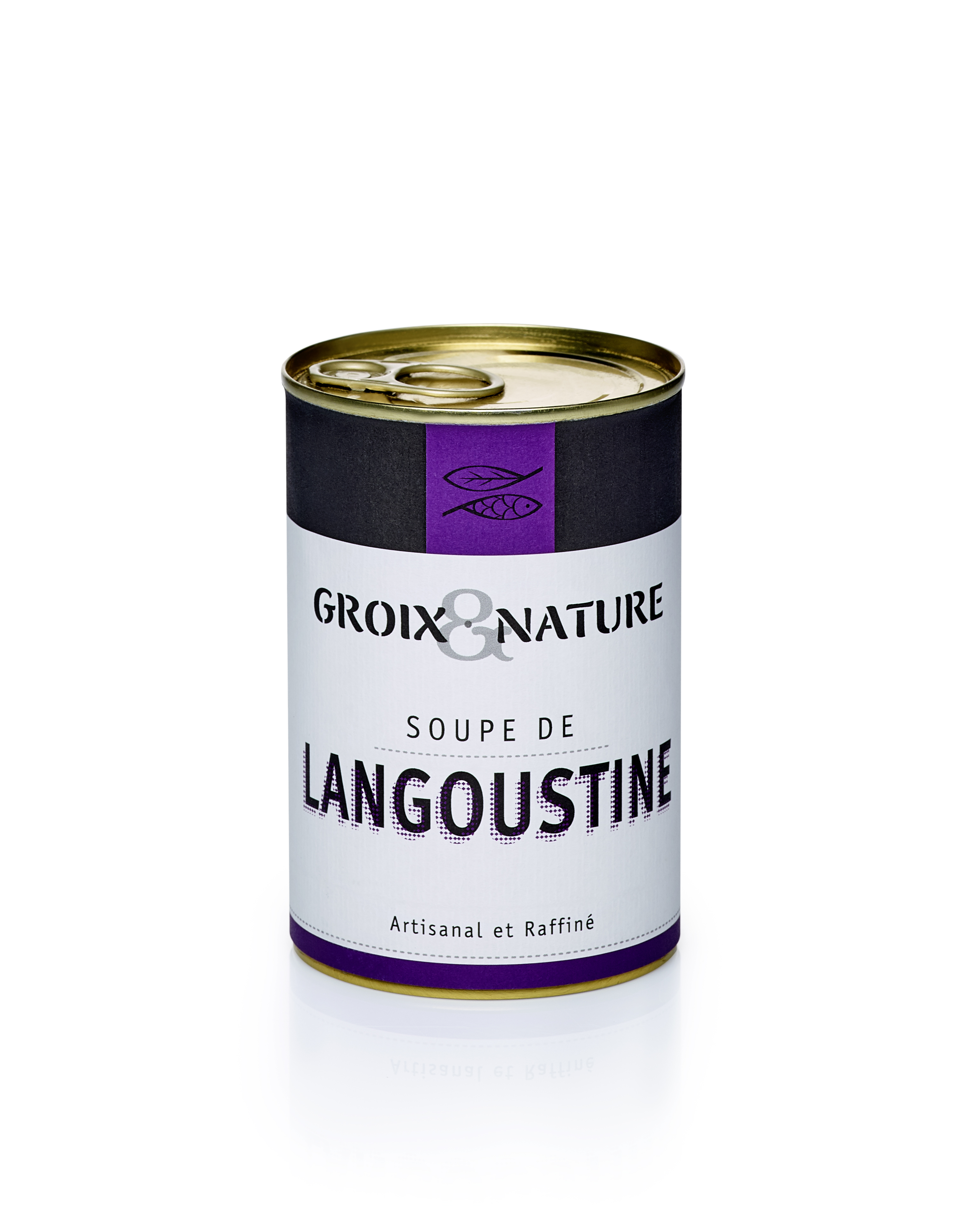 Kaisergranatsuppe in der Dose 400 g Groix & Nature Kaisergranatsuppe in der Dose 400 g Groix & Nature