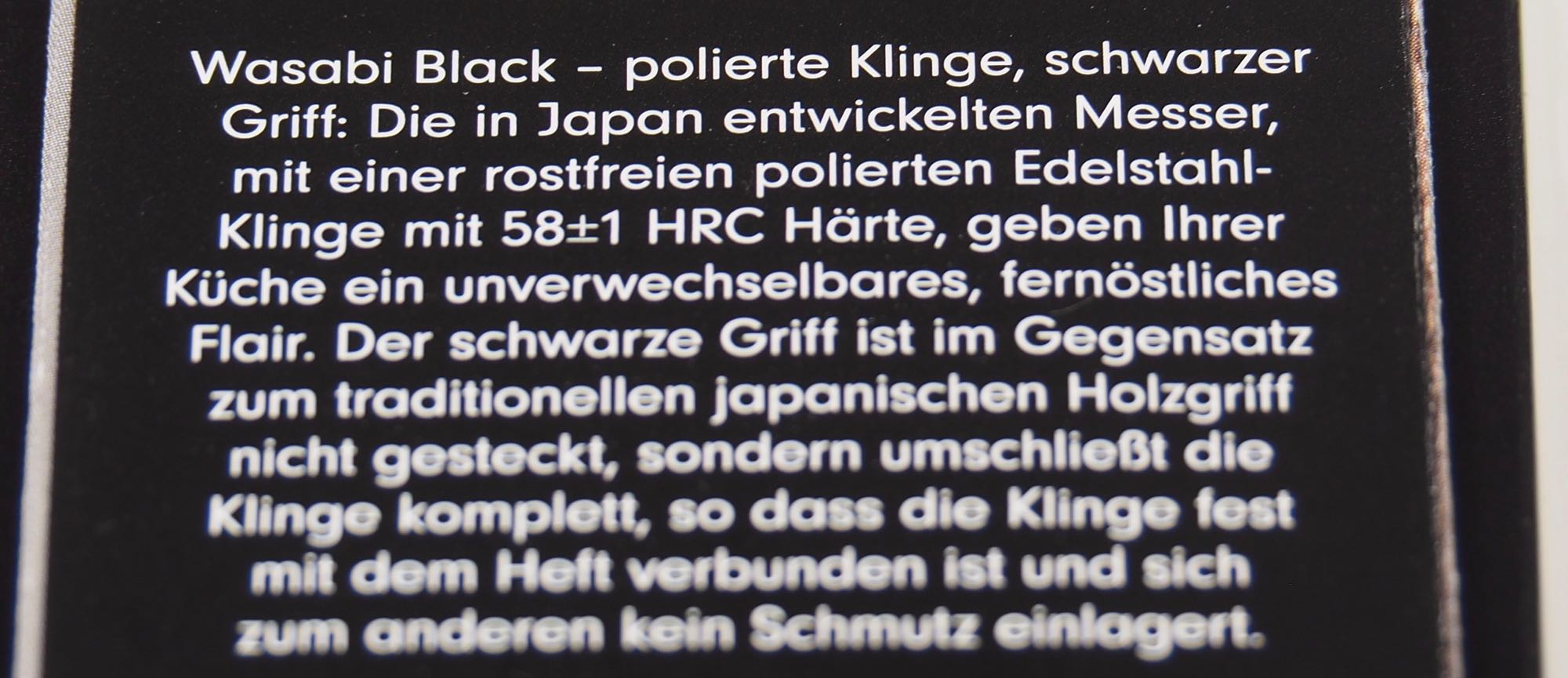 Wasabi-Kai-Messer-Beschreibung